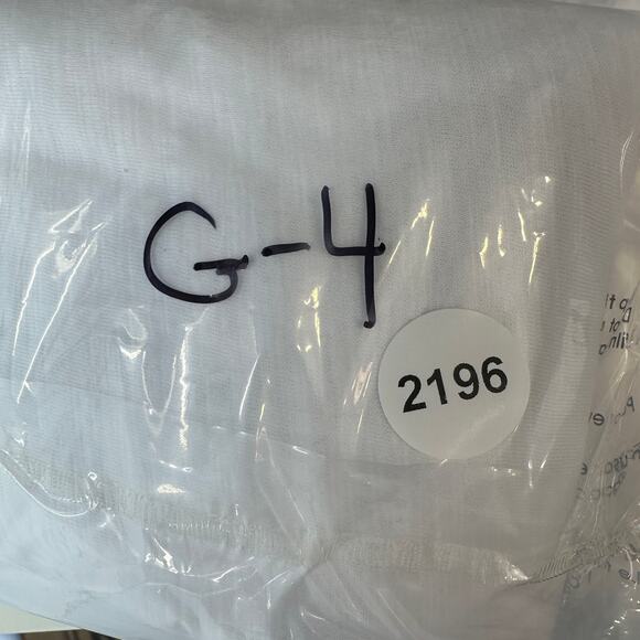 Cynthia Rowley T-Shirt WMNS S White Embroidered Star Slub Jersey Cotton Crewneck - Picture 5 of 5